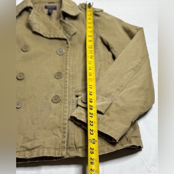 American Eagle Outfitters Women’s Double Breasted Canvas Jacket Size Large - Picture 5 of 10